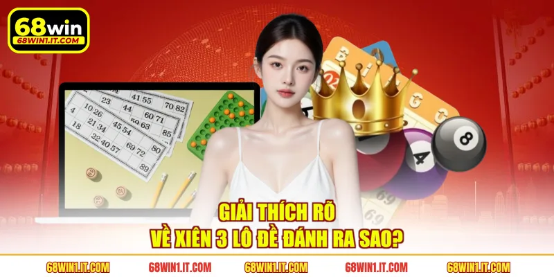 Giải thích rõ về xiên 3 lô đề đánh ra sao?